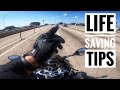 Motorcycle Highway Riding Tips. New Riders Watch This!