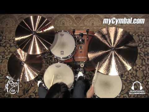 Демонстрация звучания Paiste 2002 22" Black Big Beat