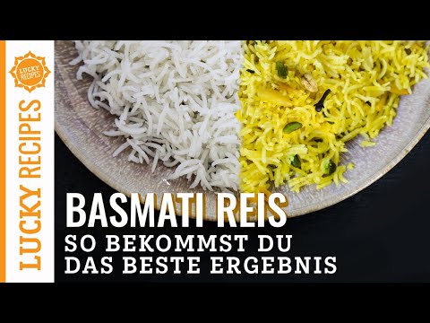 Basmati Reis kochen GRUNDREZEPT 🍚| Vermeide diese Fehler wenn du lockeren Reis willst
