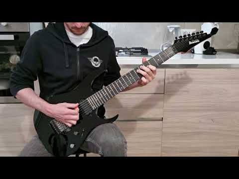 Ibanez Prestige RG1527z Black Made In Japan 2011 fast test