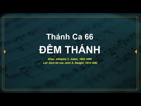 MELODY - Đêm Thánh - Thánh Ca 066 - Karaoke Tin Lành