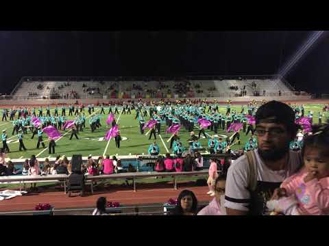 Santiago BOSS 10/19/2018 Half Time Show (Marching Band)