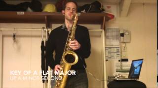 Joe Graziosi - "If I Should Lose You" ALL 12 KEYS Hank Mobley Solo