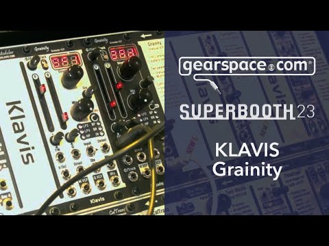 Klavis Grainity - Gearspace @ Superbooth 2023
