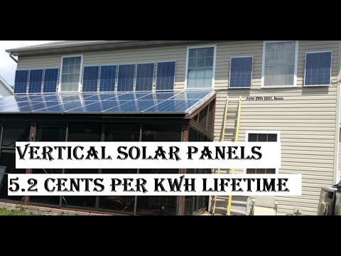 image-Can solar panels be fitted to a vertical wall?