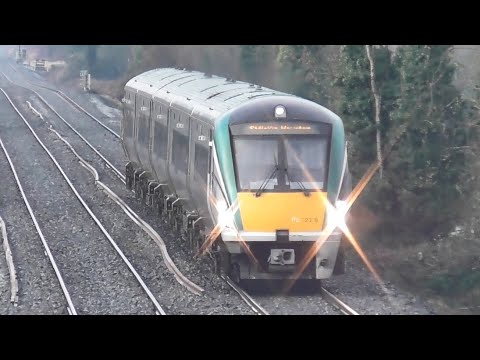 Irish Rail 22000 Class Intercity Train 22339 - Monasterevin Station, Kildare