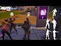 Pretending To Be A Default Then Doing The RAREST Emotes In Fortnite (Party Royale)