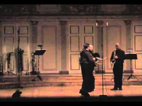 Tuning Music | Stefan Klaverdal (2005) played by Stockholm Saxophone Quartet