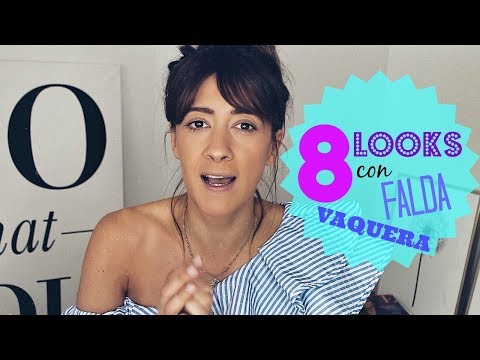 8 LOOKS CON FALDA VAQUERA: CÓMO COMBINAR UNA FALDA VAQUERA | lookandchic |