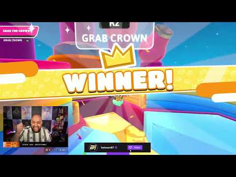 Bateson87 Wins from Last Place in Fall Guys