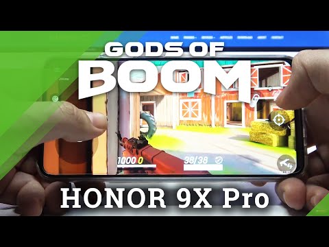 Gods of Boom on Honor 9X Pro  – High Graphics Checkup