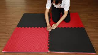 EVA Foam Interlocking Tiles Norsk Solid Blue 3//4 Sport Foam Mats