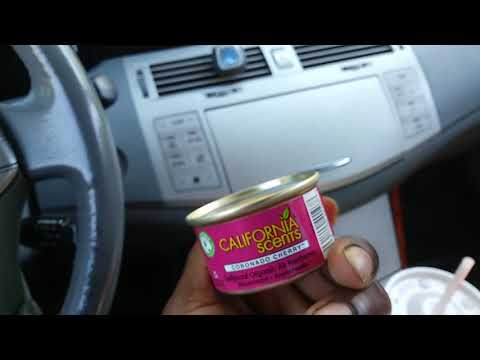 Best car air fresheners California scents vs febreze air freshener