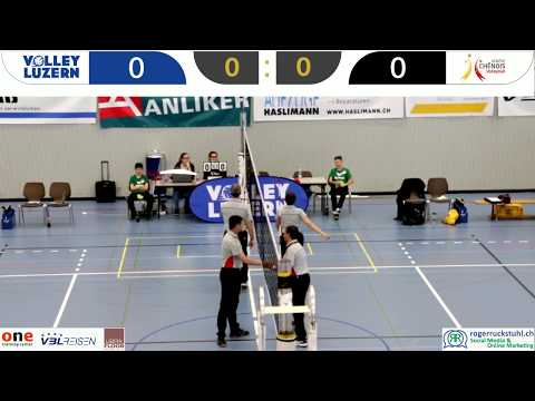 1/4 Final Playoff Volley Luzern NLA gegen Chenois Volley Genf 16023017