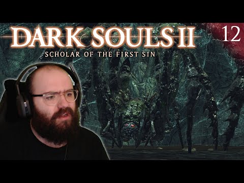 The Old Iron King & Spider Hell in Brightstone Cove - Dark Souls II | Blind Playthrough [Part 12]