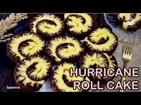 HURRICANE ROLL CAKE, mudah banget bikinnya cantik hasilnya.. baked with @Oxone.Online
