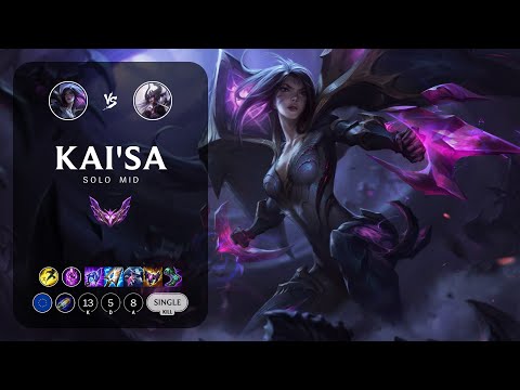 Kai'Sa Mid vs Syndra - EUW Master Patch 13.11