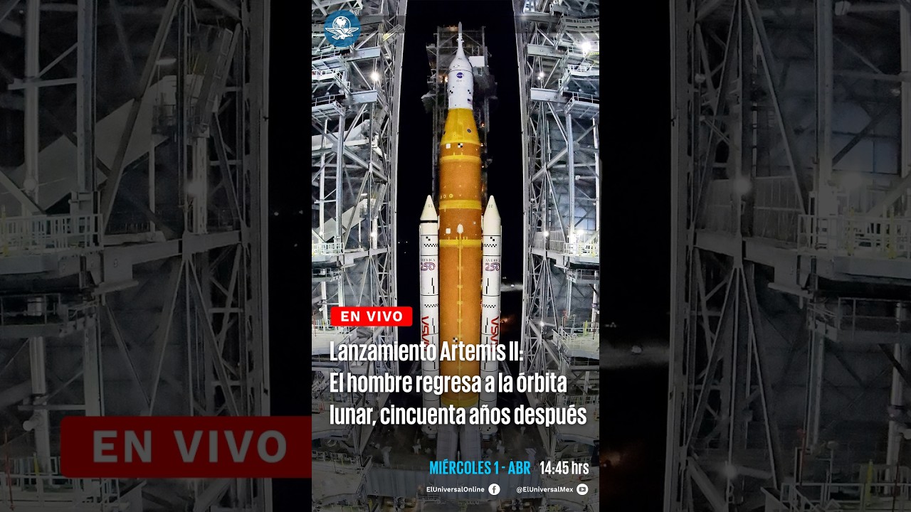 Lanzamiento Artemis II: el hombre regresa a la órbita lunar, cincuenta años después || En Vivo