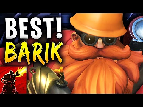 Barik The Oversized Damaged Champ! 25+ Streak! - Paladins Gameplay Build