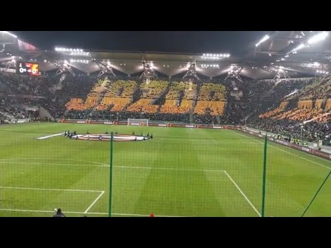 Setting of the match Legia Warszawa vs Spartak Moscow ⚽