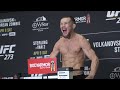 UFC 273 Official Weigh-In Highlights - MMA Fighting