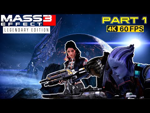 Mass Effect 3 Legendary Edition 4K Full Gameplay Walkthrough - Sensible Paragon - 1st Time Vanguard