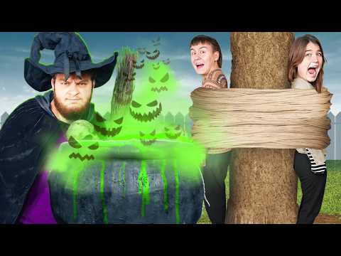 24 STUNDEN im HEXENGEFÄNGNIS!!