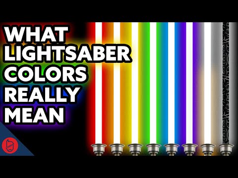 What Lightsaber Colors ACTUALLY Mean | Star Wars Film Theory