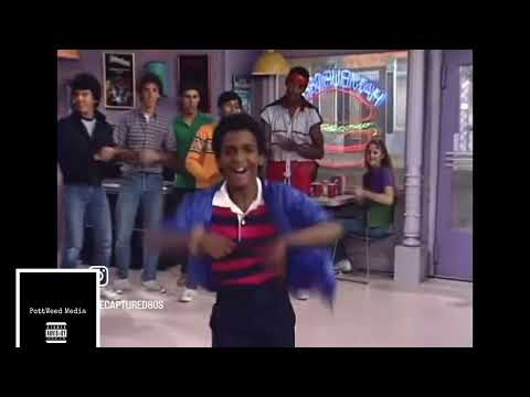Alfonso Ribeiro break dancing in the 80’s