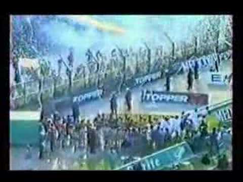 "Recibimiento en Ferro" Barra: La Banda de Villa Crespo &bull; Club: Atlanta