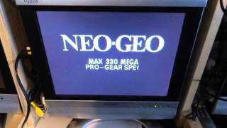 Neo Geo AES Problem:  Plays Music Slowly Repair (Part 1)