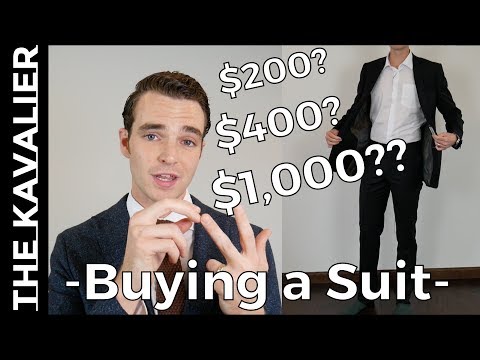 YouTube video about: How much should a suit cost?