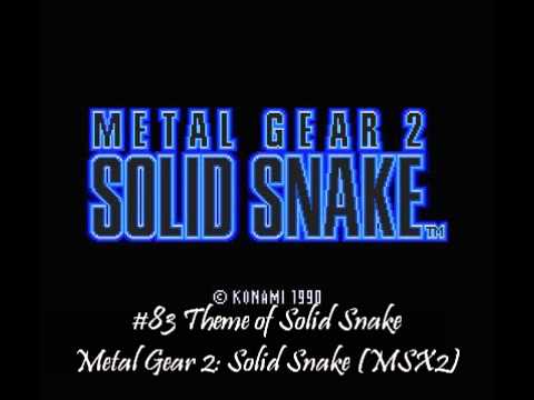 MistressZelda's List of Amazing VGM! #83 Theme of Solid Snake (Metal Gear 2 Solid Snake)