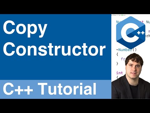 Define A Copy Constructor To Create A Deep Copy Of An Object | C++ Tutorial