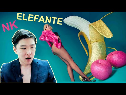 NK - ELEFANTE — Реакция Корейца на Просмотр Украинского Клипа
