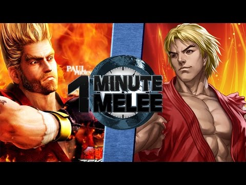 One Minute Melee S4 EP4 - Paul vs Ken (Tekken vs Street Fighter)