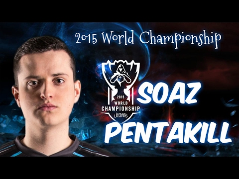 OG SOAZ Darius Pentakill vs Flash Wolves - G1 Bo5 - Quarterfinals Day 1 - 2015 World Championship