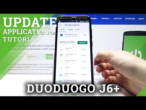 How to Update Apps on DUODUOGO J6+ - Download Updates