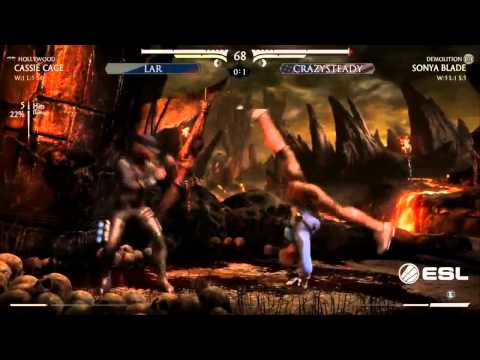 Lar vs. CreazySteady - MKX Pro League - Season 1 Finals - WB Quarterfinal