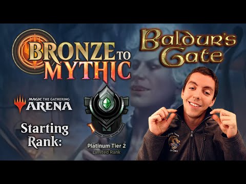 💿 MTG Arena: Bronze To Mythic: Episode 11 - Starting Rank: Plat 2 (Alchemy Horizons: Baldur's Gate)