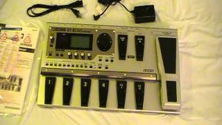 Video thumbnail for Boss GT-10 Guitar Effects Processor Unboxing and Close-up by Hot2Warm