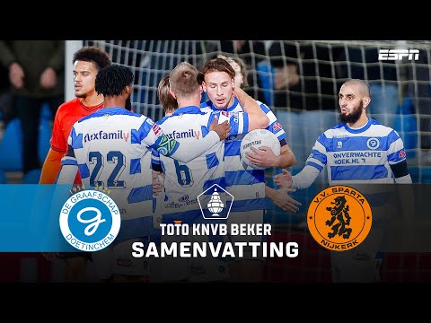 🦸 HATTRICK HERO Jesse van de Haar doet AMATEURPLOEG PIJN | Samenvatting De Graafschap-Sparta Nijkerk