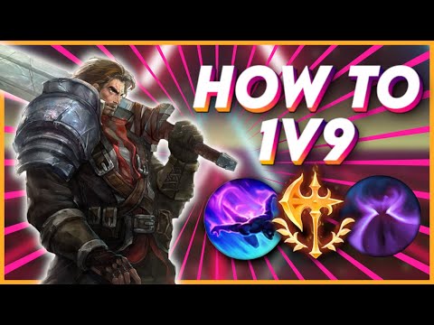 How to 1v9 with Garen in SEASON 12 in less than 35 minutes | riste | League of Legends