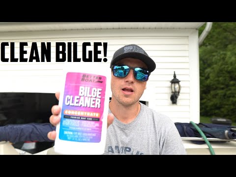 Reinigung und Entfettung des Bootsbilges