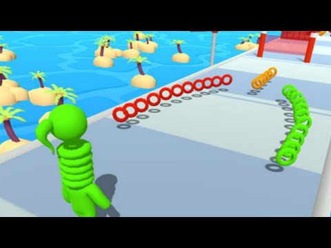 Satisfying Mobile Games   -   Long Neck Run, Jelly Run 2048,  Puff Up...