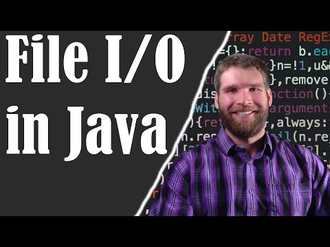How to Easily Read and Write to Files in Java (File I/O) - Java Programming
