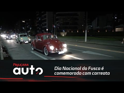Dia Nacional do Fusca é comemorado com carreata em Maceió