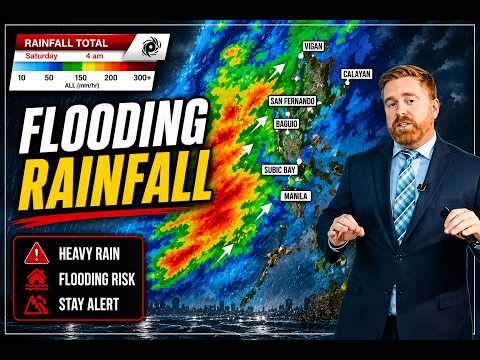 Enhanced habagat and heavy rainfall in the Philippines