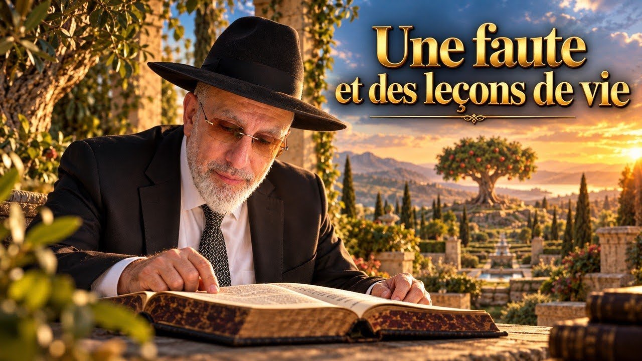 Une faute et des leçons de vie Bereshit