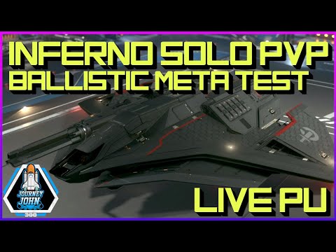 Star Citizen 4.5 - Ares Inferno Solo PVP Test w/ Engineering